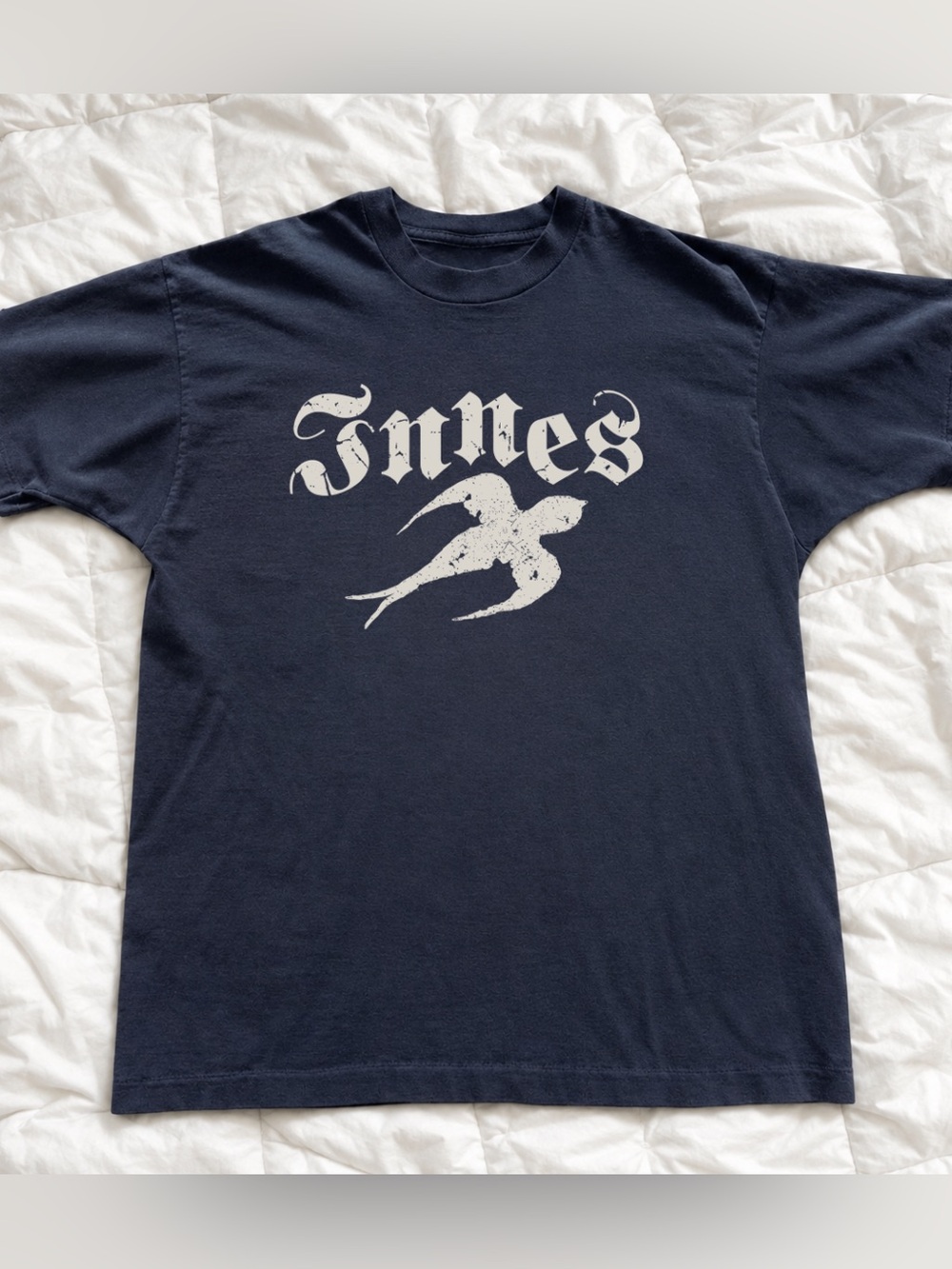 Vintage 90s Innes Skateboard T-Shirt, Gildan Black Shirt